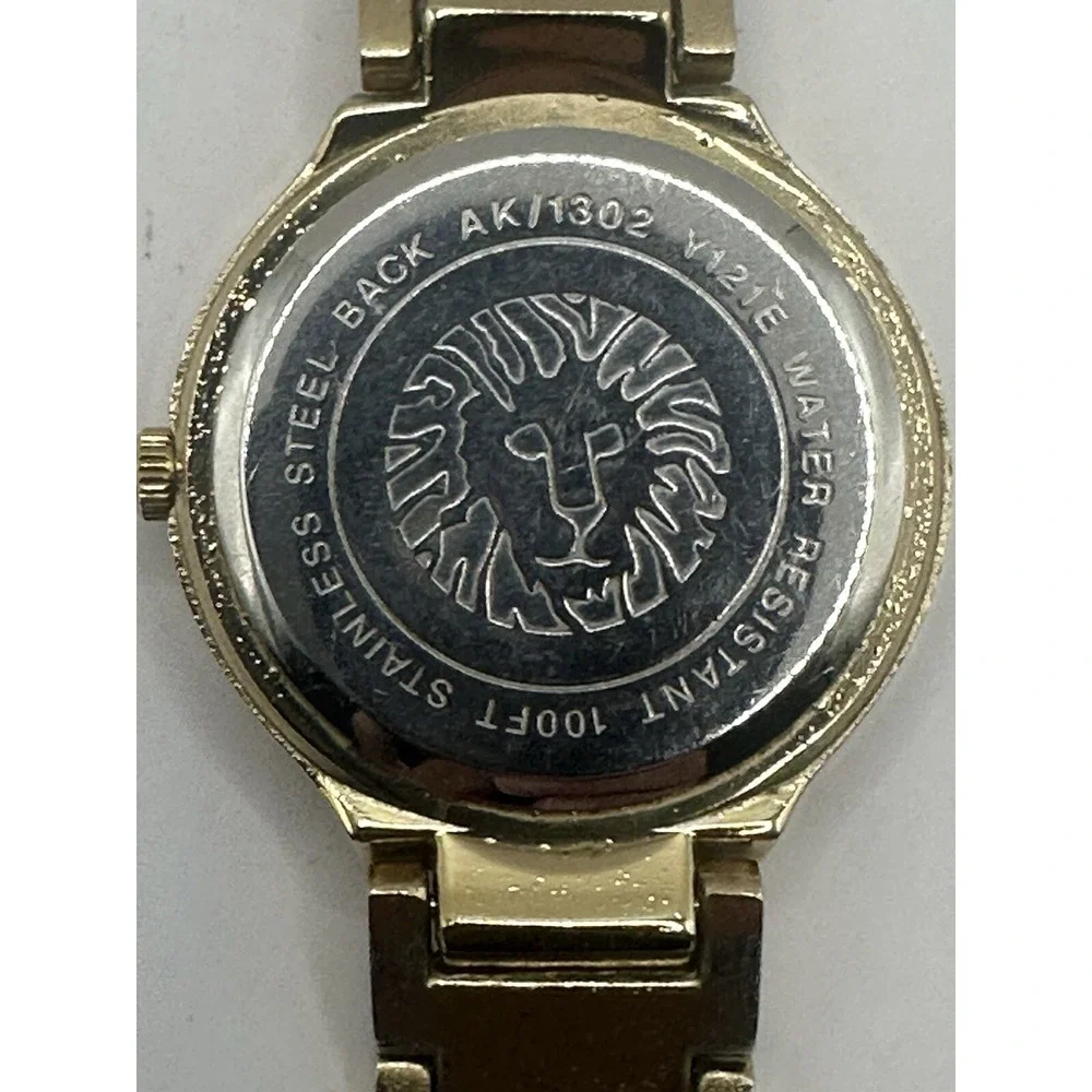 Anne Klein‎ Ladies Analog Quartz Watch AK/1302 New Battery 32MM 6.75